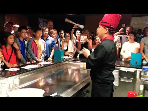 Hibachi Demonstration- MSC Seaside