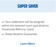 Picture of Super Saver on Carnival's website