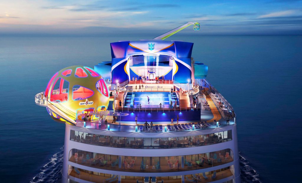 photo of Royal Caribbean's Odyssey of the Seas cruise ship of 2021