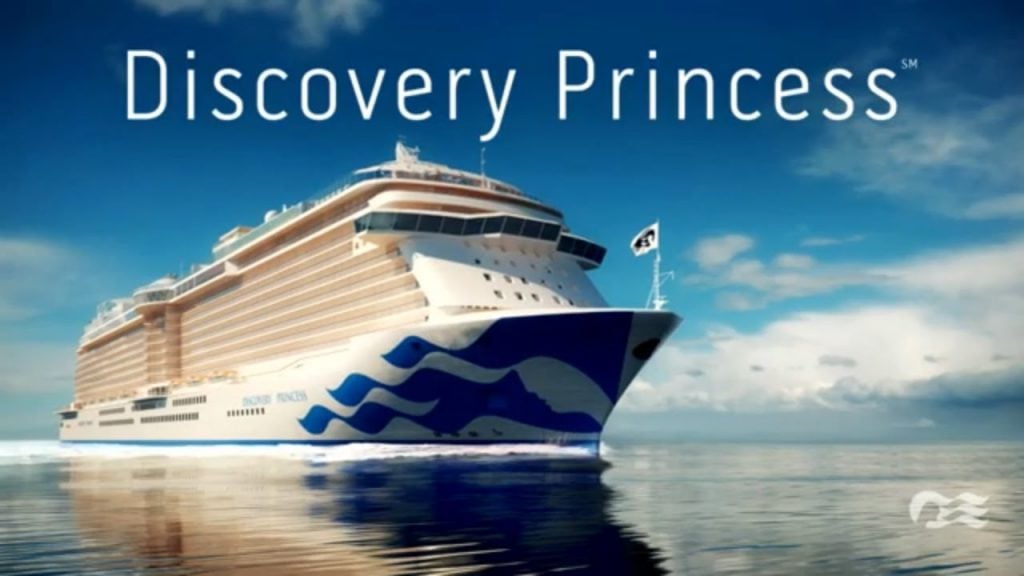 photo of discovery pricess cruise ship of 2021