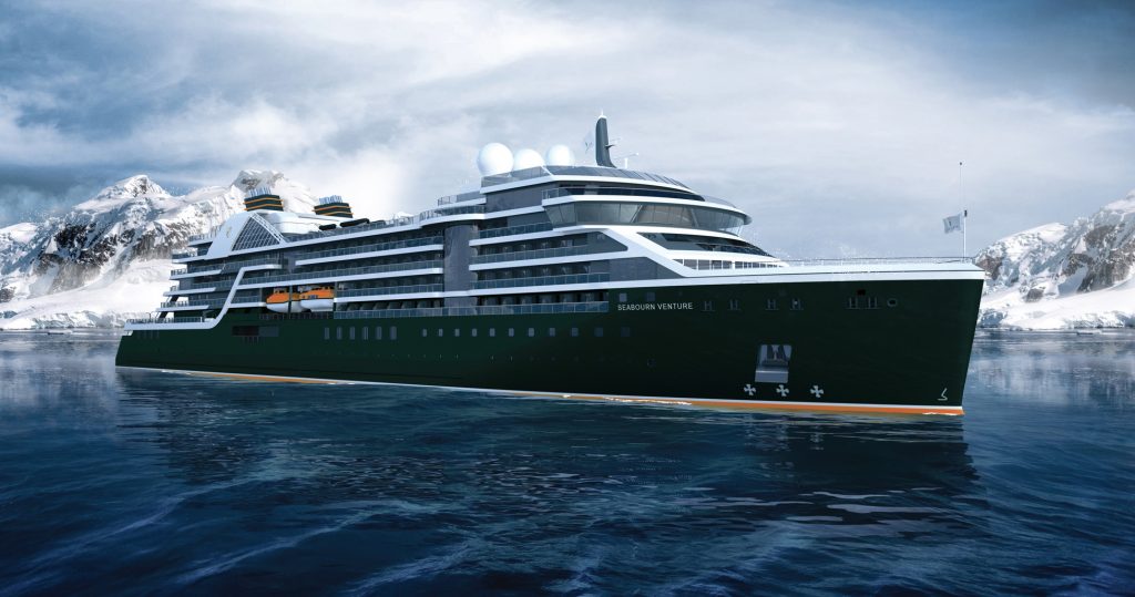 photo of seabourn venture cruise ship of 2021