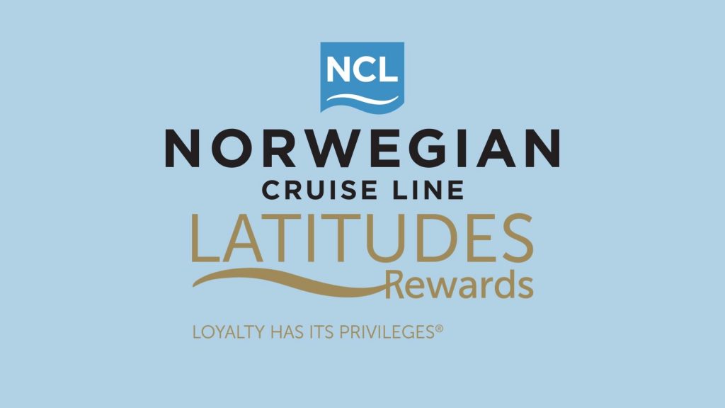 Graphic displaying the Norwegian latitudes rewards loyalty program logo