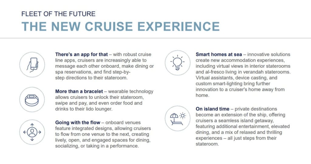 A look at the new cruise experience